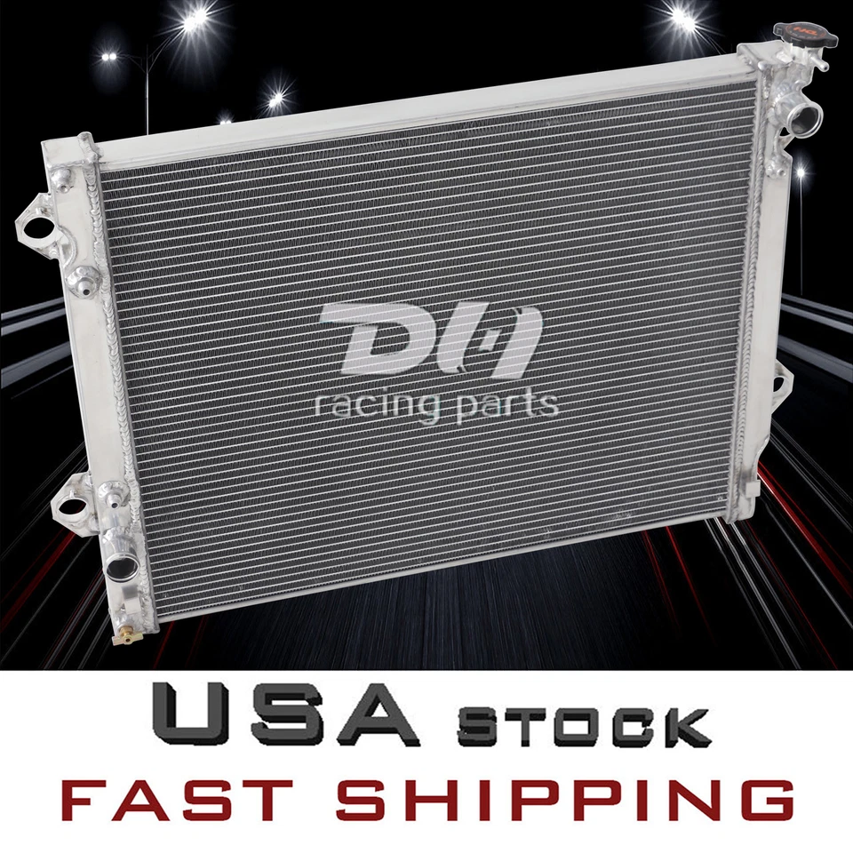 Radiador de aluminio de 3 filas para camioneta Toyota Tacoma 2005-2015 Base Pro 2,7 L l4 / 4,0 L V6 Foto 2 de 4