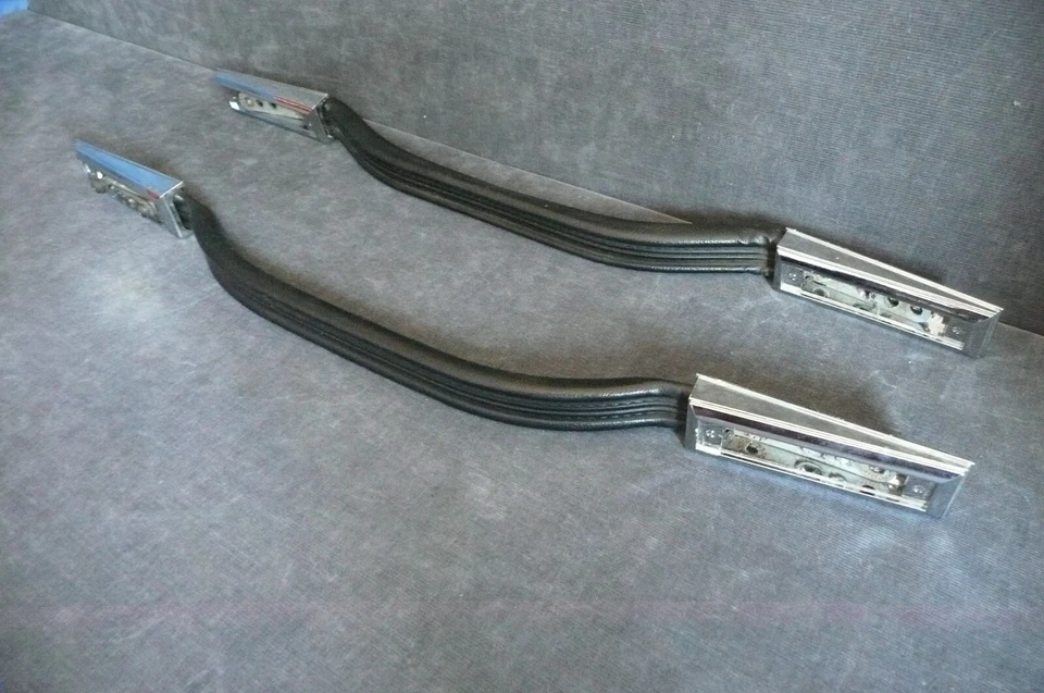 Par de correas de tracción de puerta Buick 1977-1985 negras Lesabre Electra Estate BUI127 Foto 3 de 4