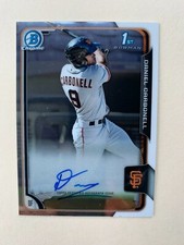 2015 Bowman Chrome DANIEL CARBONELL Auto On-Card Rookie RC Giants #BCAP-DC