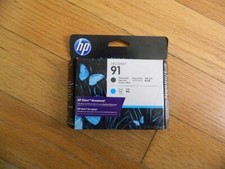 2016 GENUINE HP #91 Matte Black/Cyan PRINTHEAD C9460A DESIGNJET Z6100 NEW SEALED