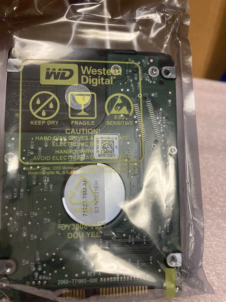 Western Digital WD10JPVX-22JC3T0 1.0TB internal hard drive NEW - Image 3 of 4