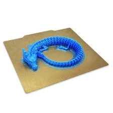 165 x165mm PEI Spring Steel Build Plate【Double Sided Textured PEI Sheet】with ...