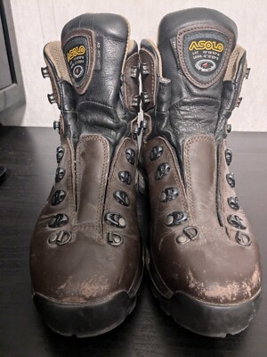 Asolo TPS 520 GV EVO Women's Long Distance Backpacking Hiking Boots Brown US 8.5