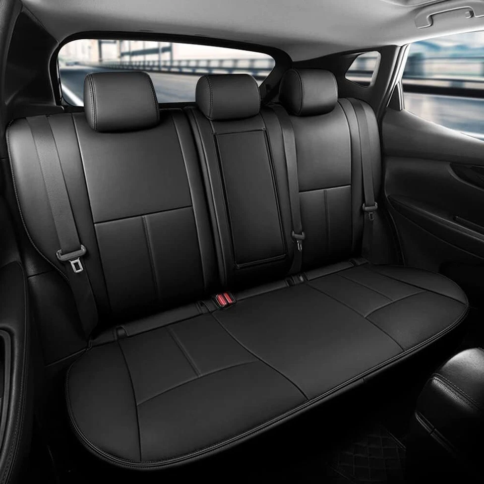 For Nissan Sentra 2013-2019 Car 5-Seat Covers Front&Rear Faux Leather Cushion - Изображение 3 из 4