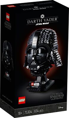 LEGO Star Wars: Darth Vader Helm Set 75304 Neu & Versiegelt KOSTENLOSER VERSAND