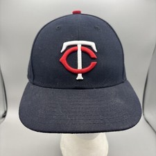 Minnesota Twins MLB New Era Men 59Fifty Size 7 1/4 Official On Field Fitted Hat
