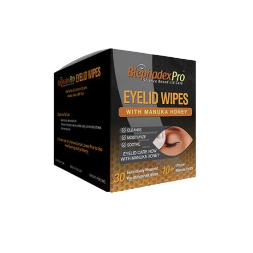 Blephadex - Pro with Manuka Honey Wipes 30Pack - Picture 1 of 4