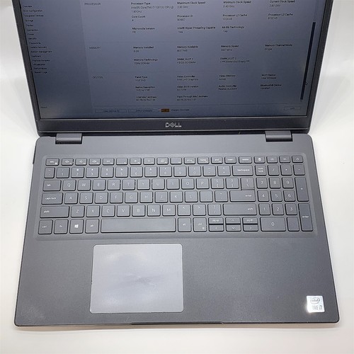 Dell Latitude 3510 Laptop Intel Core i7 10510U 1.80GHZ 15.6" FHD 8GB RAM NO HDD - Picture 3 of 10