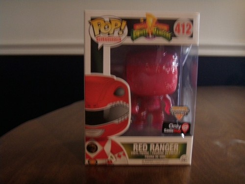 Funko POP in vinile Ranger rosso! - Power Rangers #412 - Esclusiva Game Stop/Morphing - Foto 2 di 7