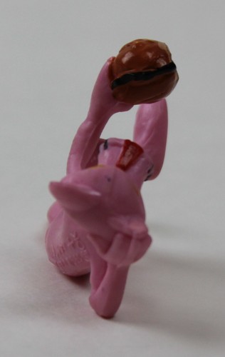 Figura de PVC Pink Panther 1995 con sándwich de hamburguesa de Yolanda 2,35" (6 cm.) - Imagen 4 de 7