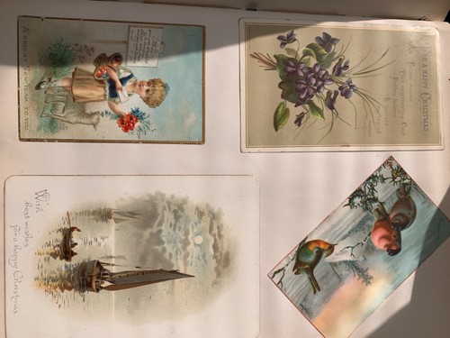 Stunning 1800s Scrapbook over 43 pages book marked 1876 - Picture 11 of 12