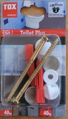 Stand WC Befestigung Tox Toilet Plus Project 590 I 8/51 I 40 kg
