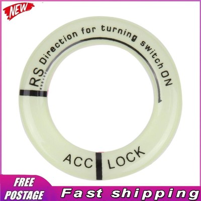 Sunscreen Rings Key Decoration Luminous Ignition Key Decal for Auto Motorcycle