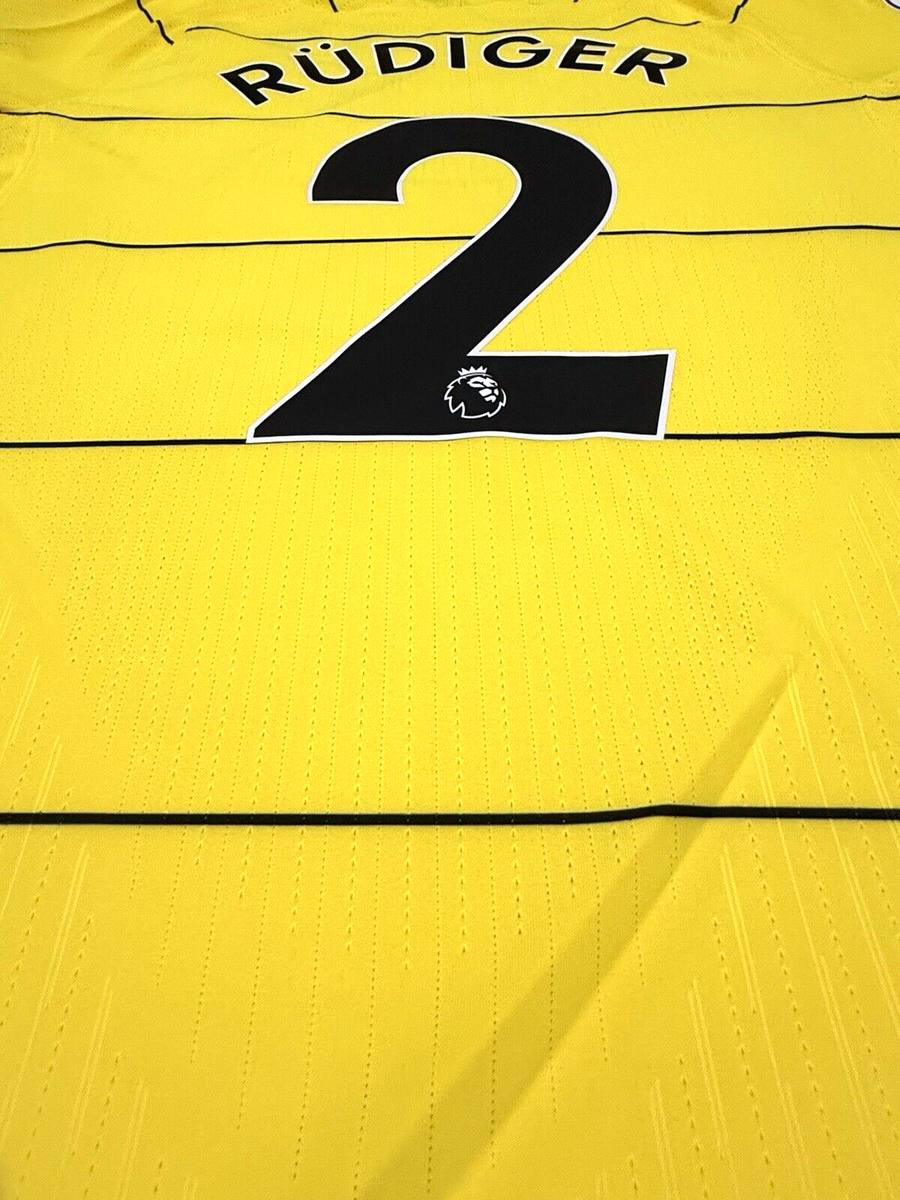 2021/22 Chelsea Authentic Away Jersey #2 Rudiger Medium Nike