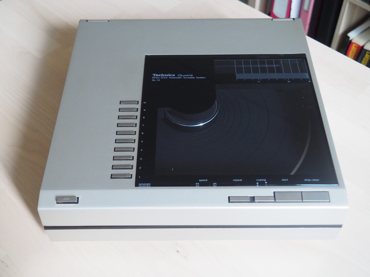 Technics SL-15 linear tracking direct drive turntable record 