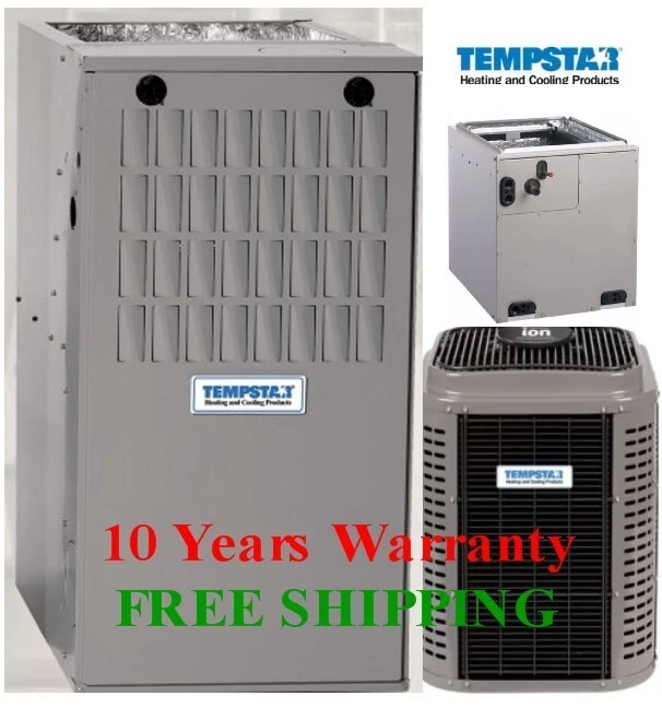2 Ton 15.2 SEER2 Tempstar Gas System Condenser u0026amp; Gas Furnace u0026amp; Evaporator  Coil | eBay