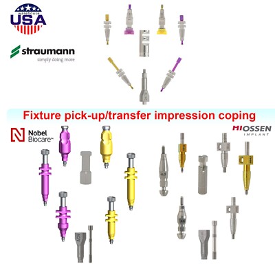 Dental Transfer Impression Coping Open/Closed Tray Fits Nobel/Hiossen /Straumann
