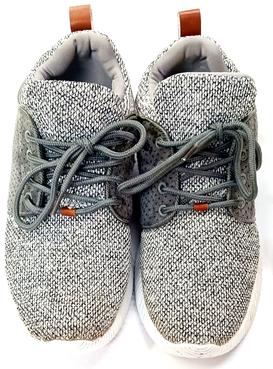 MONOGRAMMABLE MARLEY LILLY WOMENS SIZE 8 GRAY ATHLETIC SNEAKERS
