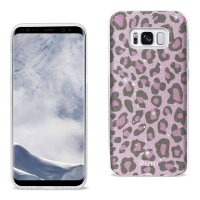 Reiko Samsung Galaxy S8 Edge /S8+ /S8+/ S8 Plus Shine Glitter Shimmer Leopard Hy