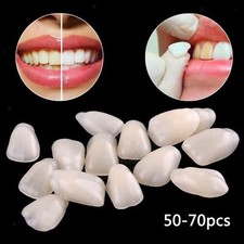Tooth Temporary Replacement Crown Veneers Anterior Front Resin Mixed Type Beige