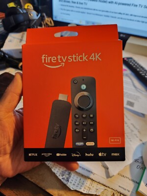 2024 Amazon Fire TV Stick 4K UHD Streaming Media Player W/Alexa