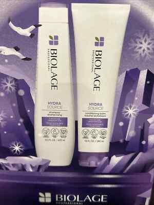 Matrix Biolage HYDRASOURCE Shampoo 13.5 oz & Conditioner Balm 9.5 oz Duo nwpk