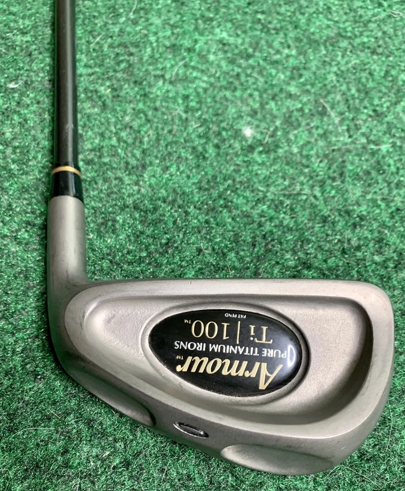 Armour Ti 100 Pure Titanium 3 Iron Factory Graphite Stiff Flex Shaft RH 39.5” - Image 4 of 4