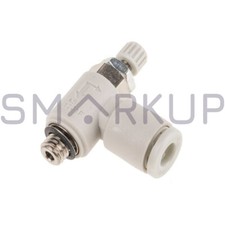 10x SMC NEW AS1201F-M5-04 PLC 4MM Elbow Speed Controller Air Flow Control Valve