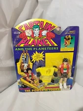 Captain Planet&Planeteers Mati&Rescue Pack Vtg 1992 Action Figure NEW Tiger Toys
