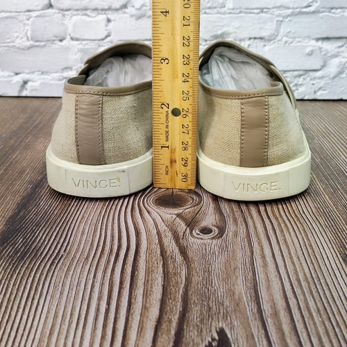 Vince Women's Preston Linen Slip-On Sneakers US 6.5 | EU 36.5 Quiet Luxury - Picture 11 of 11