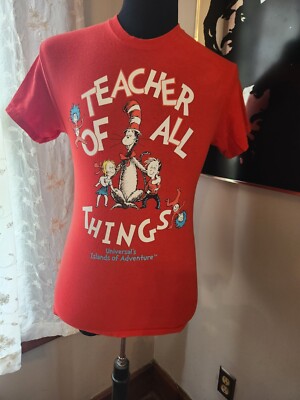 UNIVERSAL STUDIOS ISLANDS OF ADVENTURE SEUSS CAT IN THE HAT T