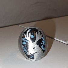 Handmade Navajo Ring Size 9