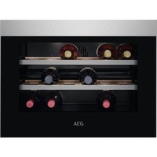 WINE COOLER AEG KWK884520M 18 BOTTLE INTEGRATED STAINLESS STEEL