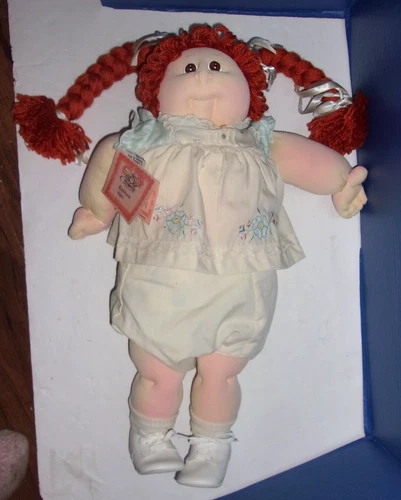 Pre Owned 1984 Cabbage Patch Kids Roseanna Afel Doll 21"