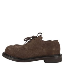 Moschino scarpe uomo scarpe basse numero 44 marrone pelle