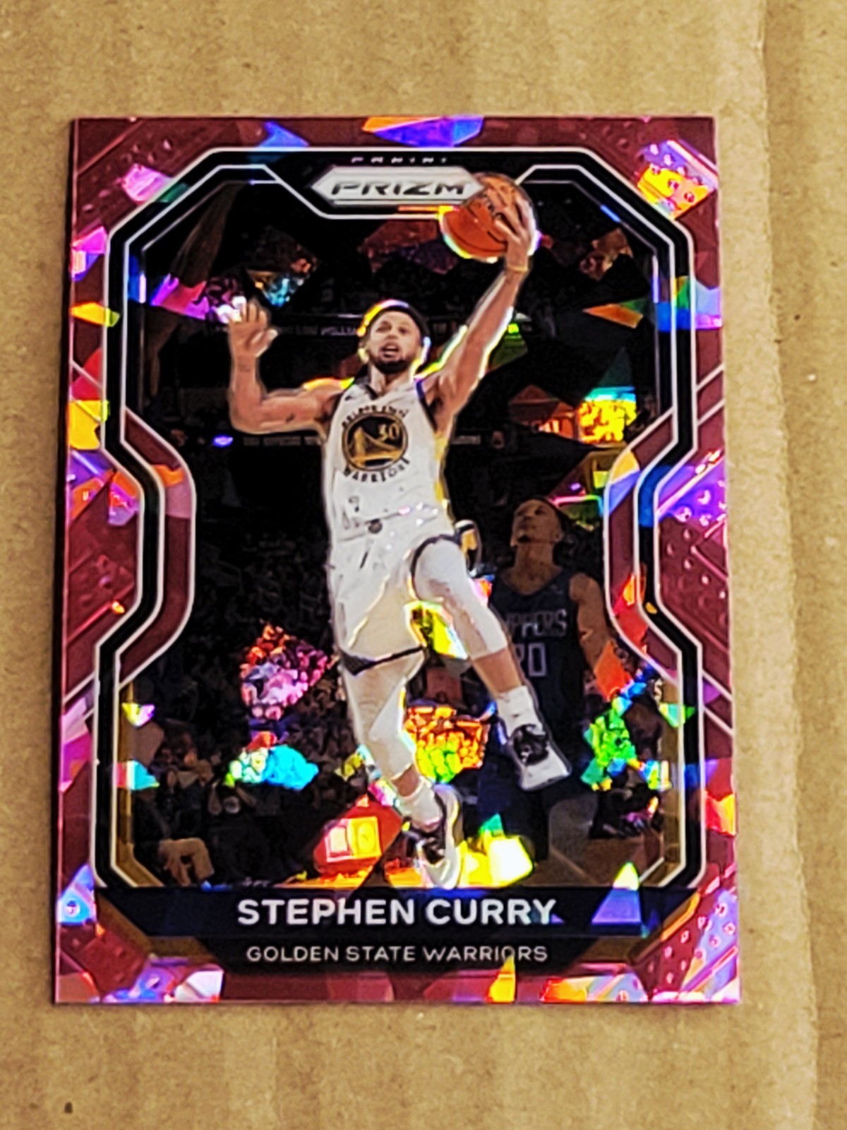 2020-21 Panini Prizm - Stephen Curry #159 Pink Ice Prizm