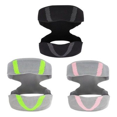 Breathable Nylon Knee Support Sleeve Adjustable Strap For Joint Relief