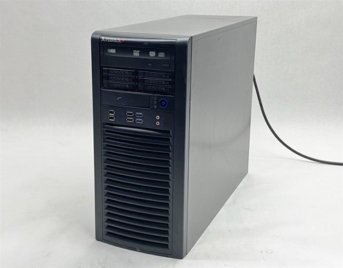 Supermico 732-9 7037A-i Tower Server 2*E5-2690 V2 3.00GHz CPU 64GB RAM K4200 - 第 1/8 張圖片