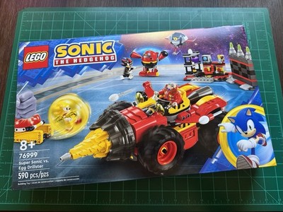 LEGO Sonic 76999 Super Sonic vs. Egg Drillster   New, Factory Sealed, Unopened