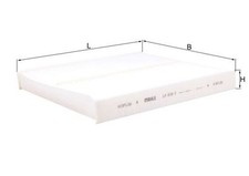 Innenraumfilter MAHLE LA 816/3 Partikelfilter für AUDI AW1 BZ1 POLO VW SKODA 6 5