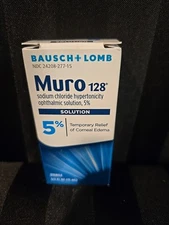Bausch + Lomb Muro 128 Solution 15ml Exp 10/27
