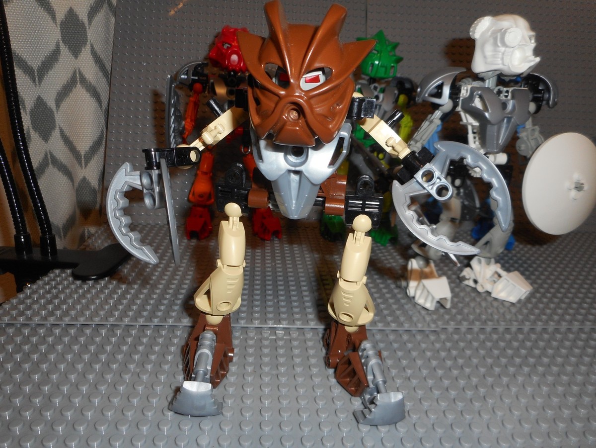 2002 Lego Bionicle ORIGINAL TOA NUVA - Mata Nui .set of 6 (8566