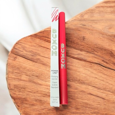 Buxom Power Line Plumping Lip Liner REAL RED Full Size 0.011 Oz 0.3g NEW In Box