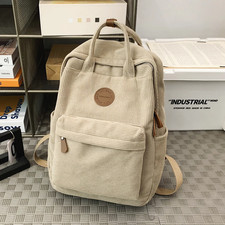 Mochila Escolar De Pana Para Estudiantes De Secundaria, Mochila Universitaria In