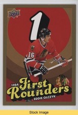 2025 Chicago Blackhawks Centennial First Rounders Gold Ed Olczyk Eddie READ 0l6f