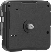 5168S Silent Clock Movement – Ultra-Quiet Quartz Mechanism for DIY Wall Black 