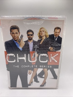 CHUCK   The Complete Series (DVD, Seasons 1 5)   NEW    Tears on Seal