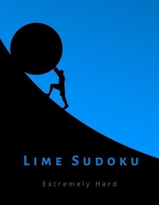 Lime Sudoku Extremely Hard: 400 very difficult and challenging puzzles for exper