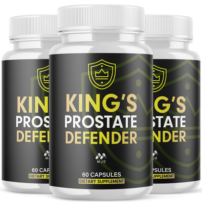 (3 Pack) King's Prostate Defender Advanced Prostate Health Support 180 Capsules