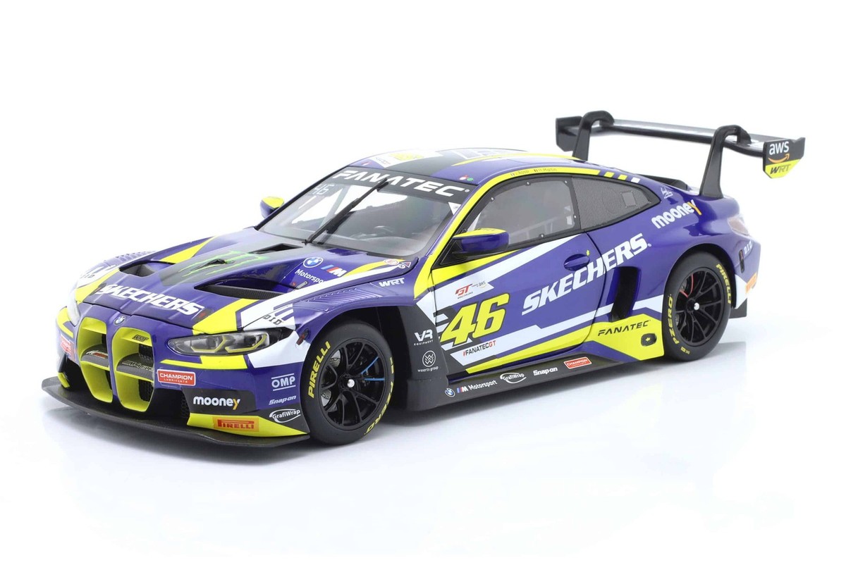 Minichamps - 1:18 BMW M4 GT3 No.46 Valentino Rossi Winner GTWCE